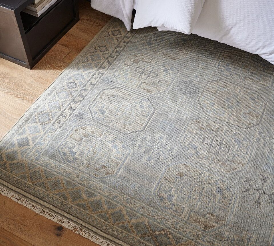 Merrin HandKnotted Wool Rug Pottery Barn Australia